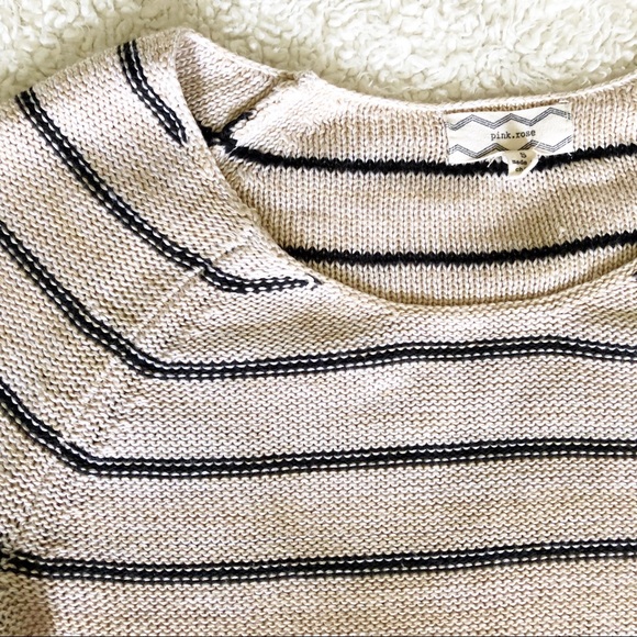 Striped Cotton Sweater - Picture 3 of 7